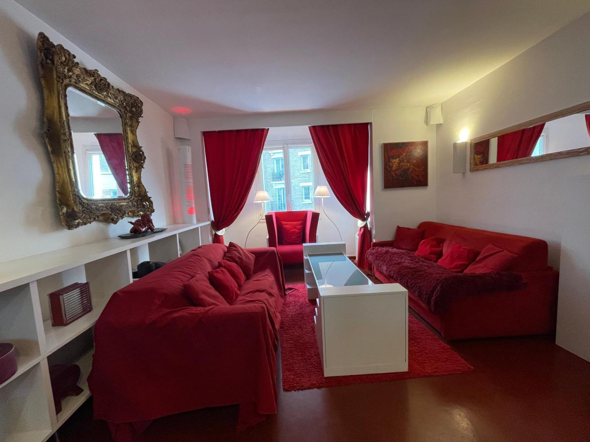 Appartement Red Flat Paris Extérieur photo