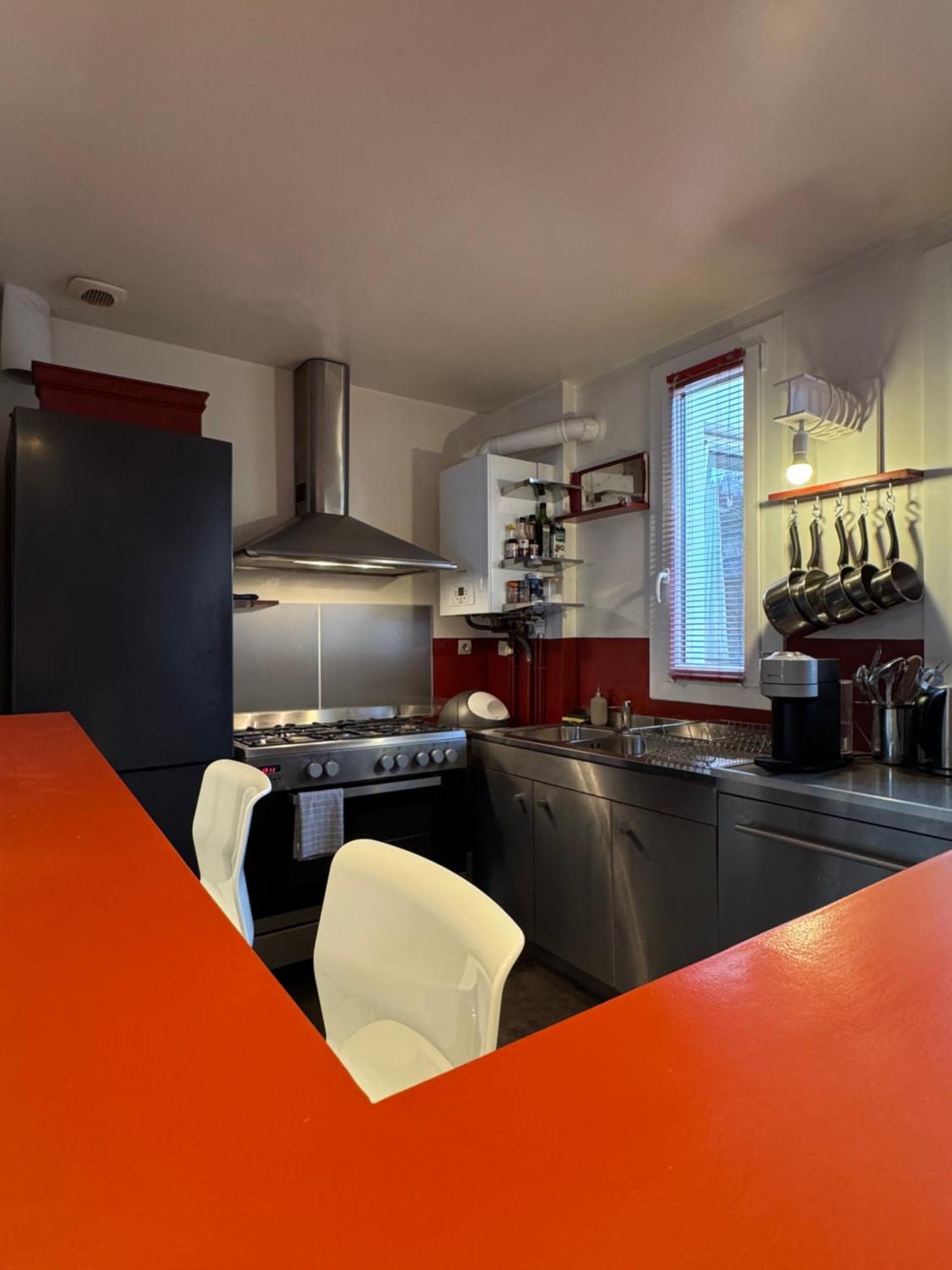 Appartement Red Flat Paris Extérieur photo