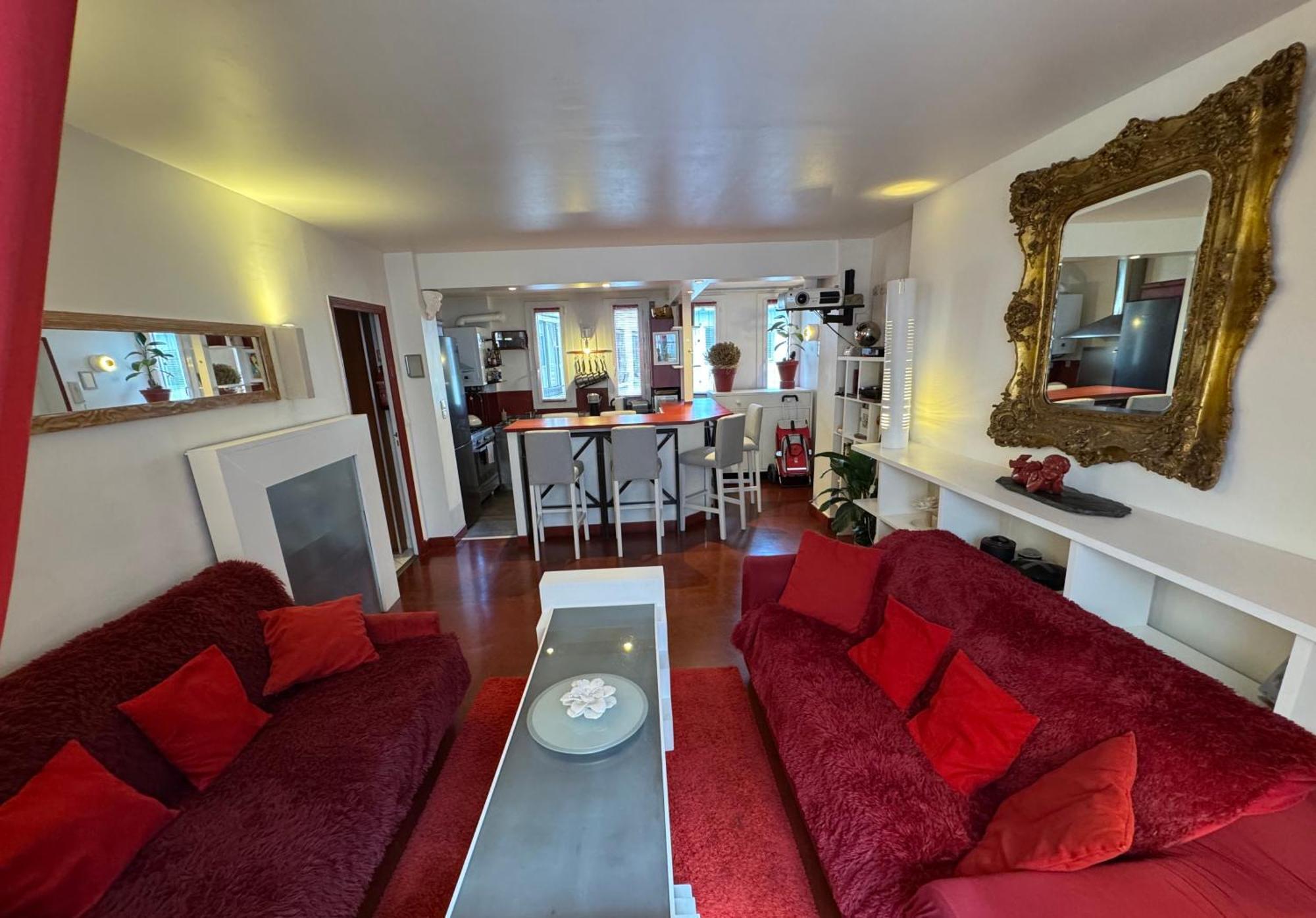 Appartement Red Flat Paris Extérieur photo