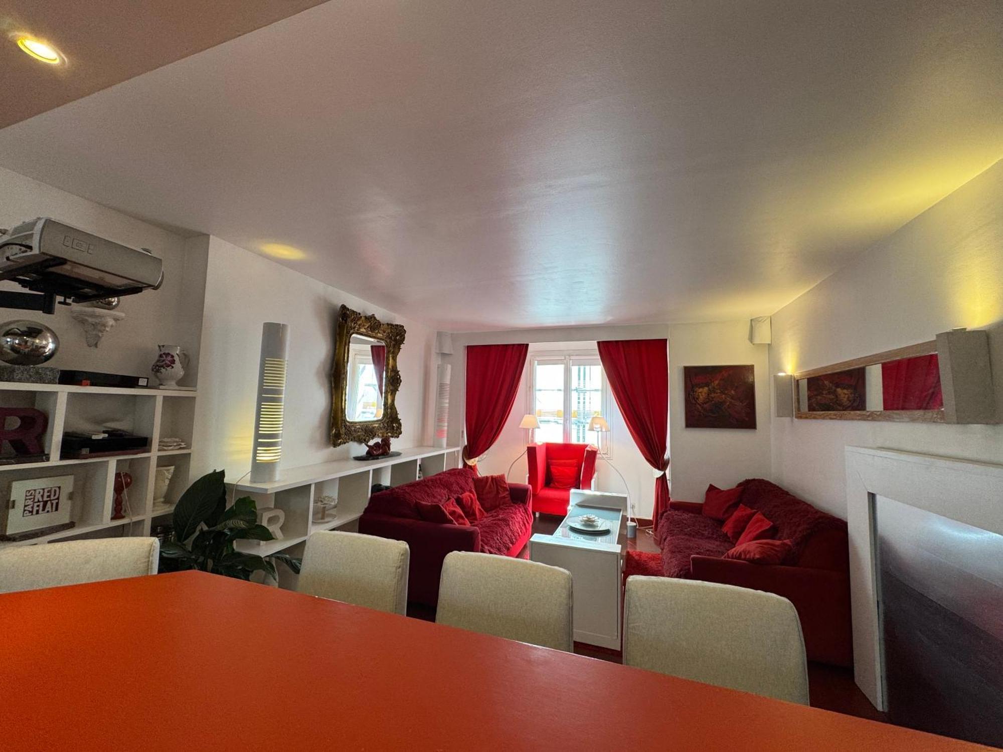 Appartement Red Flat Paris Extérieur photo