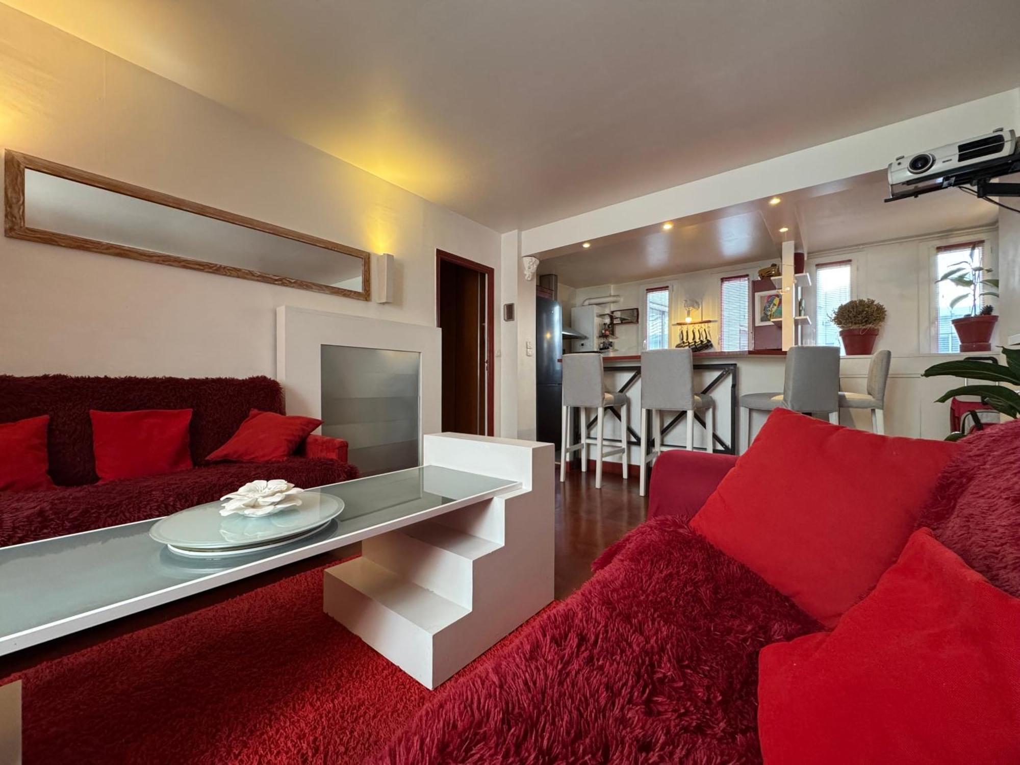 Appartement Red Flat Paris Extérieur photo